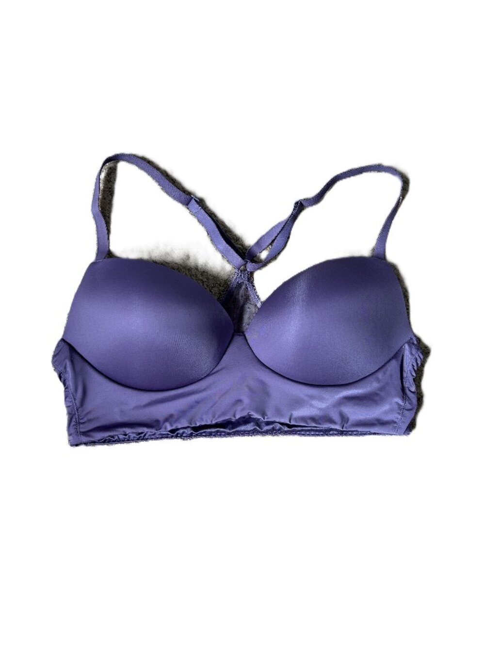 Victoria's Secret Padded Demi No Wire Bra Purple L